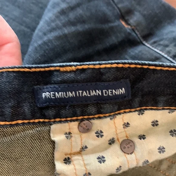 Lucky Brand Dark Blue Straight-Leg Jeans - Picture 5 of 7